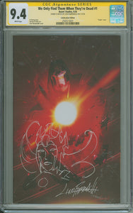 Copy of WE ONLY FIND THEM WHEN THEY'RE DEAD #1 LINEBREAKERS LIVIO RAMONDELLI EXCLUSIVE SS W/REMARK CGC 9.4 - Linebreakers