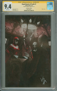 DEPARTMENT OF TRUTH #7 VEZONIA EXCLUSIVE CGC SS 9.4