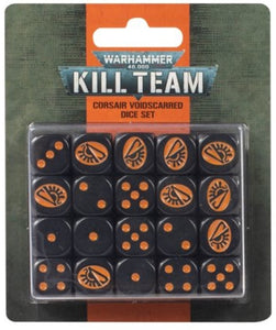 KILL TEAM: CORSAIR VOIDSCARRED DICE SET