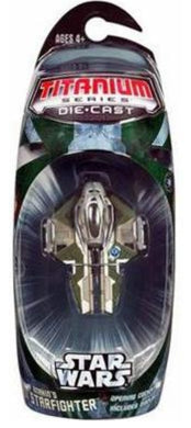 Star Wars Titanium Series Anakin's Jedi Green Starfighter Die-Cast Vehicle