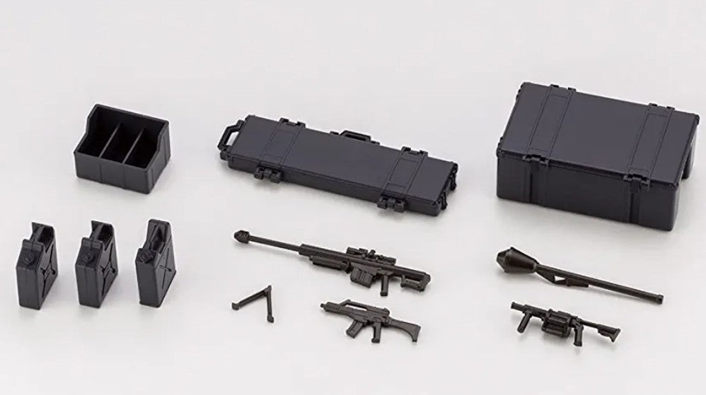 Hexa Gear Plastic Model Kit 1/24 Army Container Set Night Stalkers Ver. 6 Cm