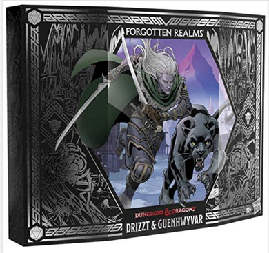 Dungeons & Dragons Forgotten Realms Drizzt & Guenhwyvar Action Figure