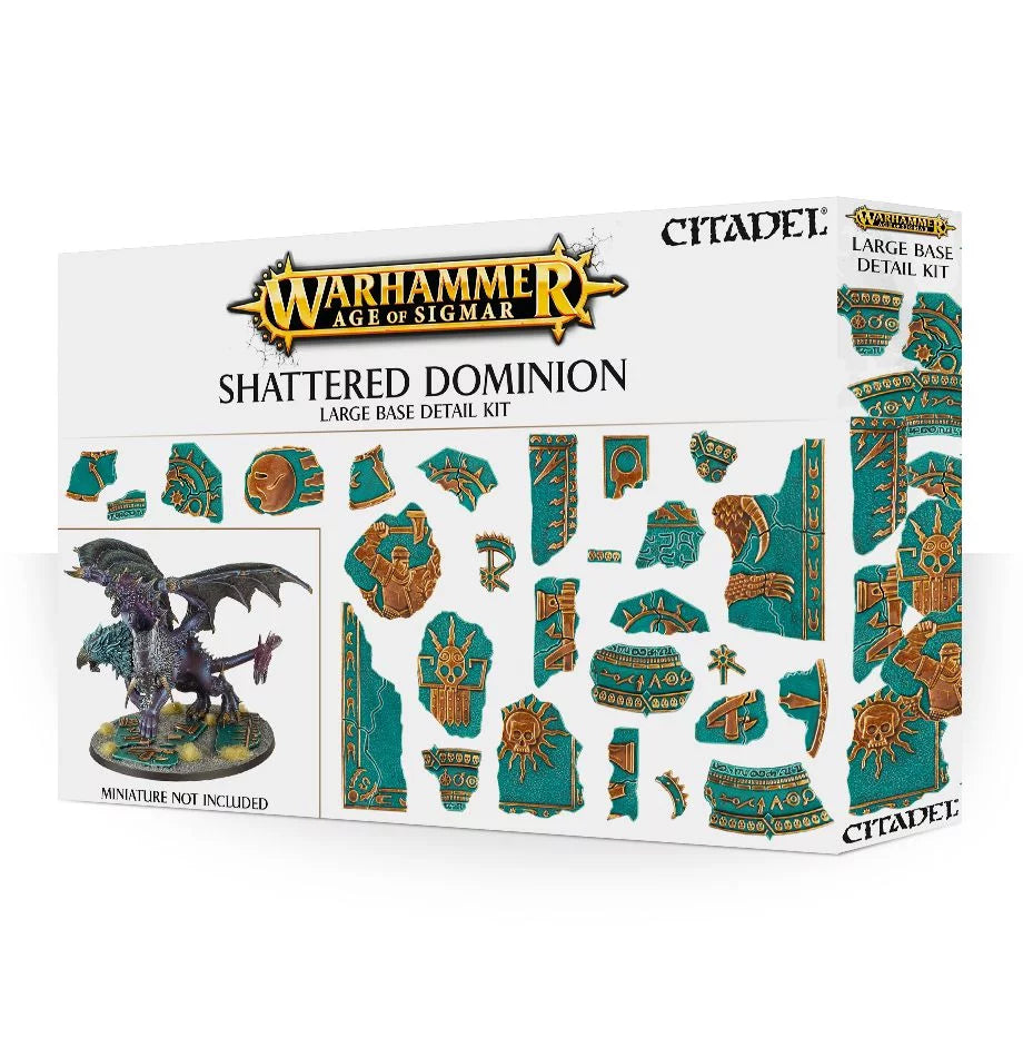 BASES: SHATTERED DOMINION LARGE BASE DETAIL - Linebreakers
