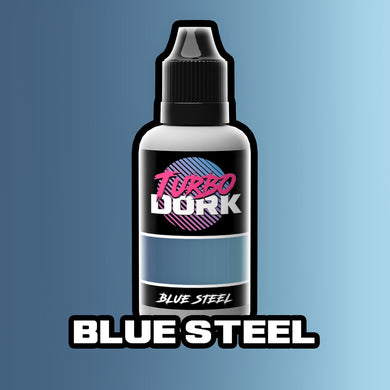 Blue Steel Metallic Acrylic Paint 20ml Bottle - Linebreakers