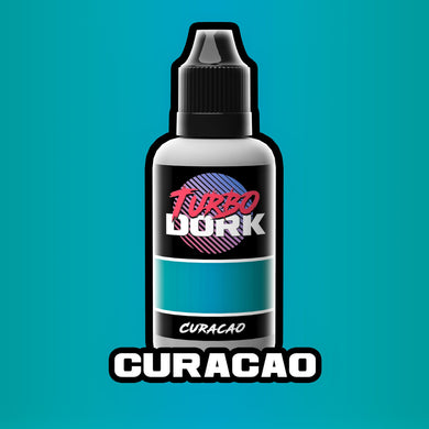 Curacao Metallic Acrylic Paint 20ml Bottle - Linebreakers