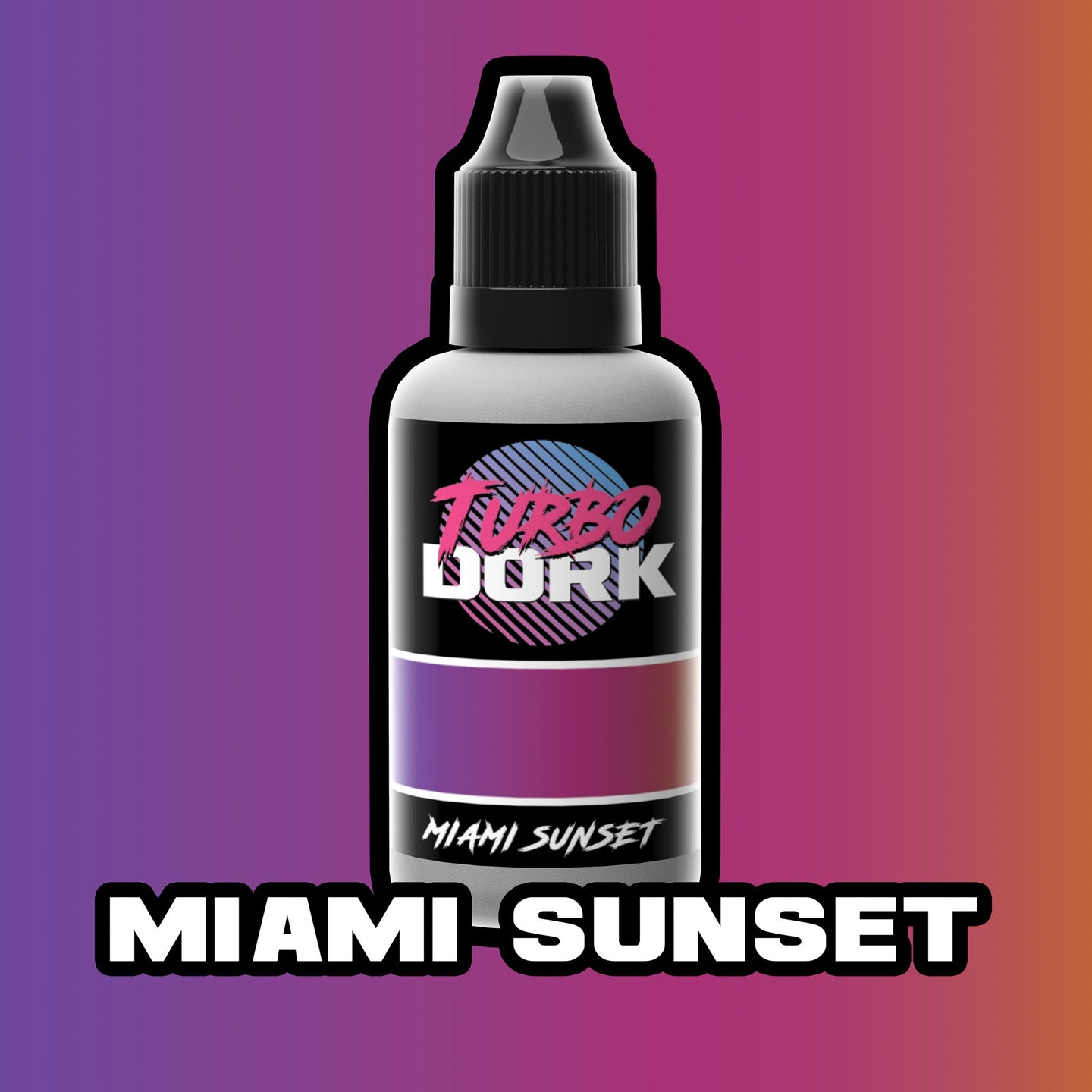 Miami Sunset Turboshift Acrylic Paint 20ml Bottle - Linebreakers