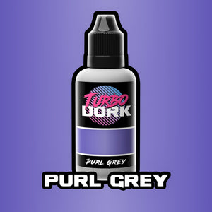 Purl Grey Metallic Acrylic Paint 20ml Bottle - Linebreakers