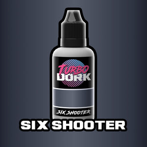 Six Shooter Metallic Acrylic Paint 20ml Bottle - Linebreakers