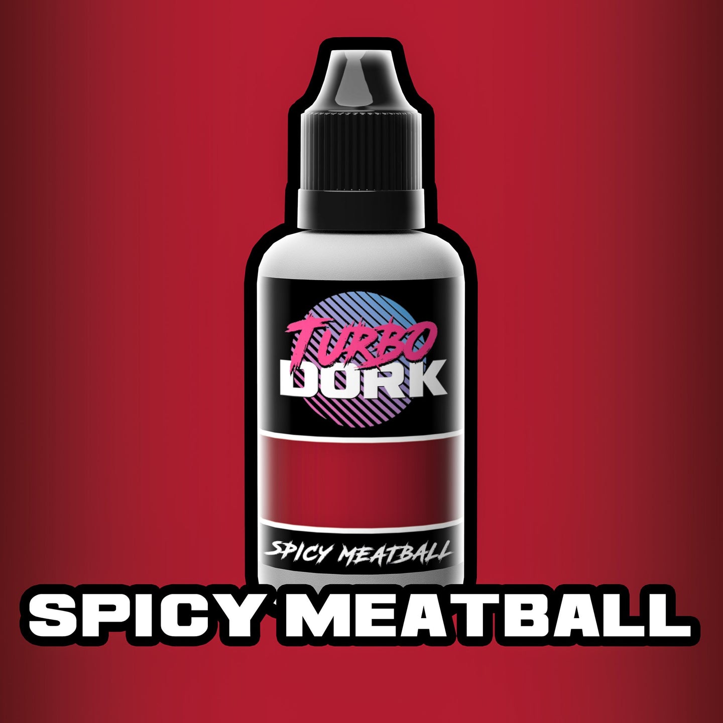 Spicy Meatball Metallic Acrylic Paint 20ml Bottle - Linebreakers