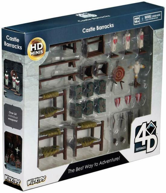 HD MINIS CASTLE BARRACKS TERRAIN SET - Linebreakers