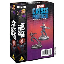 Load image into Gallery viewer, Marvel: Crisis Protocol - Hawkeye &amp; Black Widow Agent of S.H.I.E.L.D.