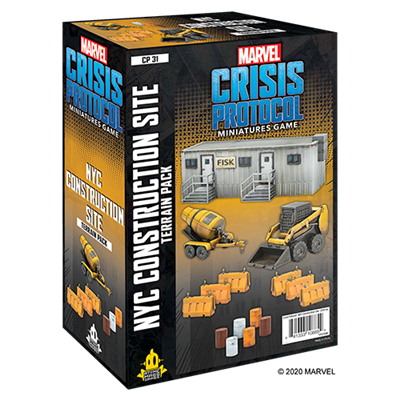 Marvel: Crisis Protocol - NYC Construction Site Terrain Pack