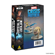 Load image into Gallery viewer, Marvel: Crisis Protocol - Crystal &amp; Lockjaw