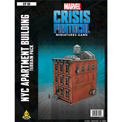 Marvel: Crisis Protocol - NYC Apartment Building Terrain Pack