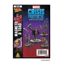 Load image into Gallery viewer, Marvel: Crisis Protocol - Magneto &amp; Toad
