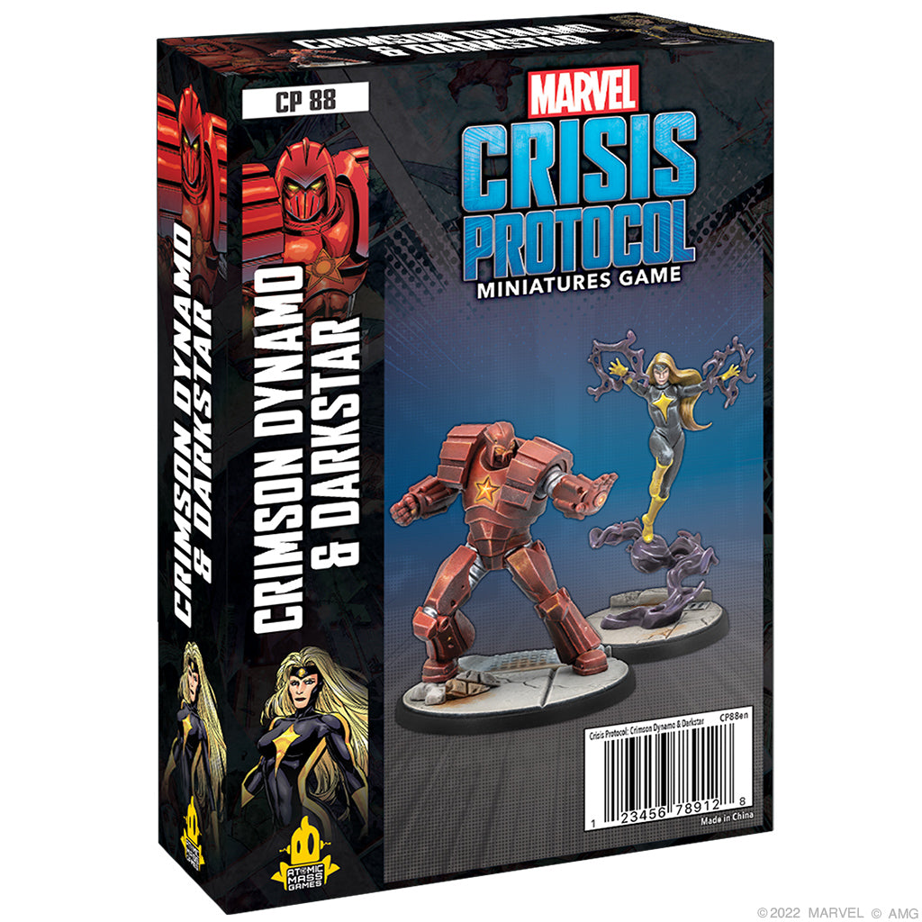 MARVEL: CRISIS PROTOCOL - CRIMSON DYNAMO & DARK STAR CHARACTER PACK