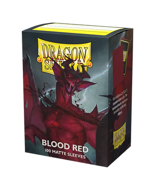 Dragon Shield: Blood Red - Matte Sleeves