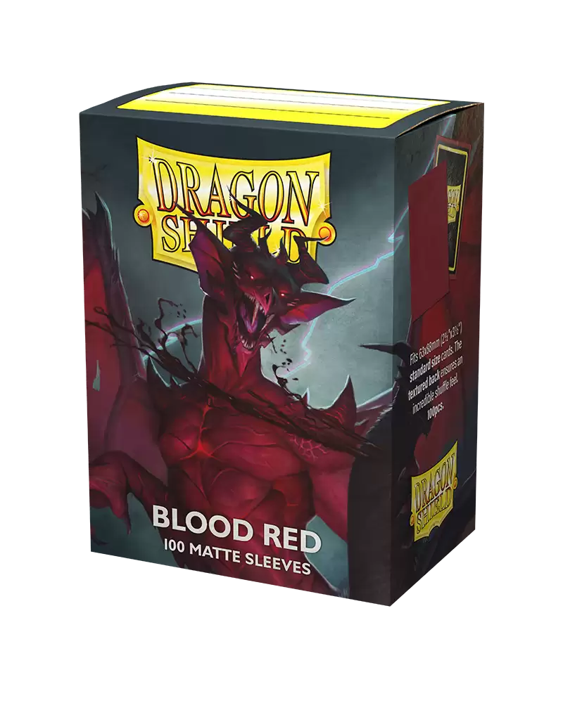 Dragon Shield: Blood Red - Matte Sleeves