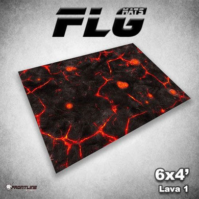 FLG Mats: Lava 1 6x4' - Linebreakers