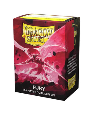 DRAGON SHIELD: FURY- MATTE DUAL STANDARD SIZE CARD SLEEVES