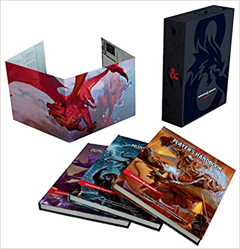 DUNGEONS & DRAGONS: Core Rulebook Gift Set 5E - Linebreakers