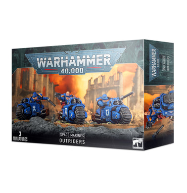 WARHAMMER 40K 9TH EDITION SPACE MARINE OUTRIDERS - Linebreakers
