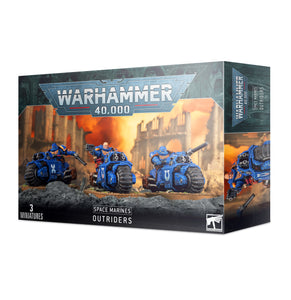 WARHAMMER 40K 9TH EDITION SPACE MARINE OUTRIDERS - Linebreakers