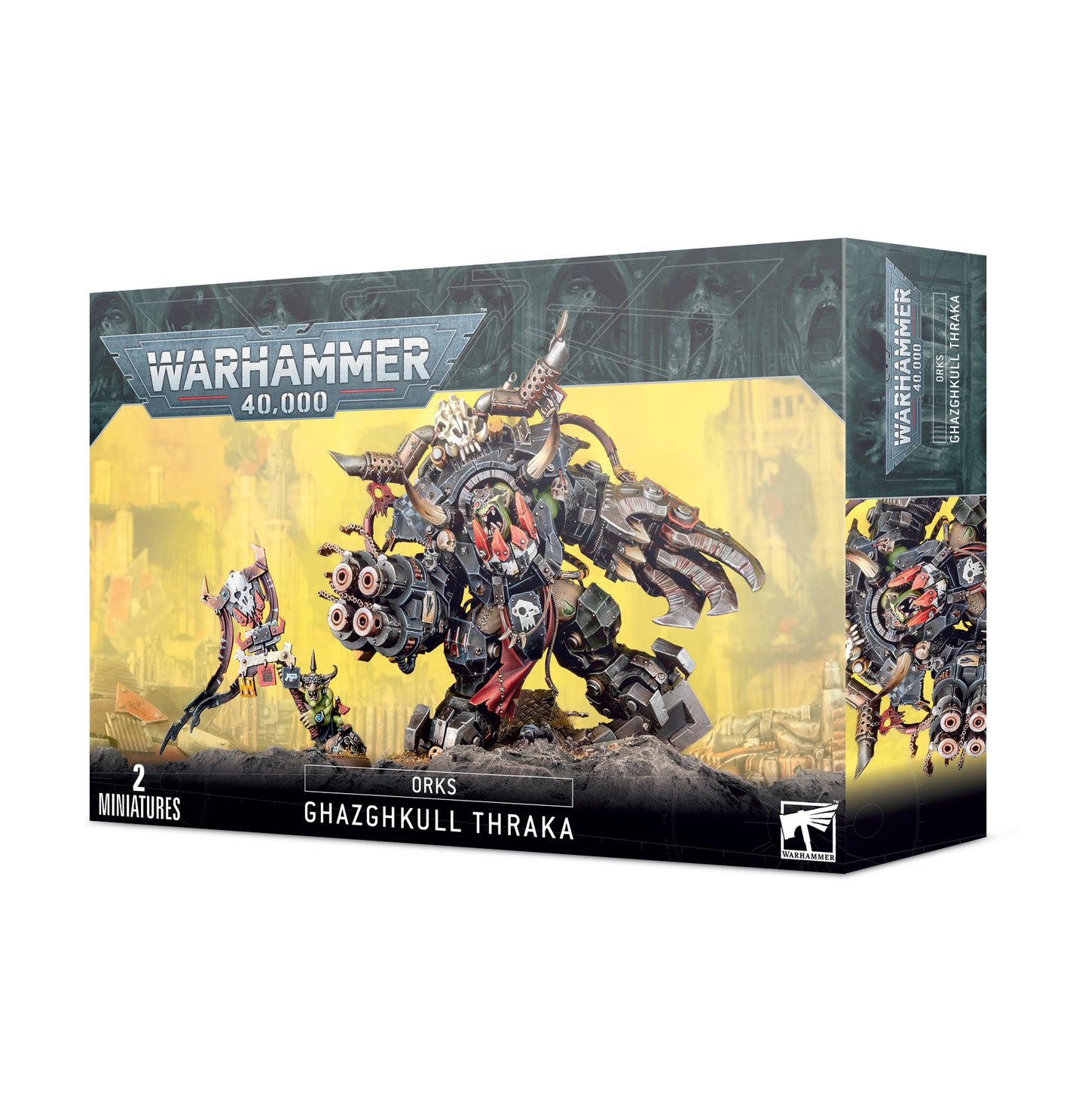 WARHAMMER 40K 9TH EDITION ORKS GHAZGHKULL THRAKA - Linebreakers