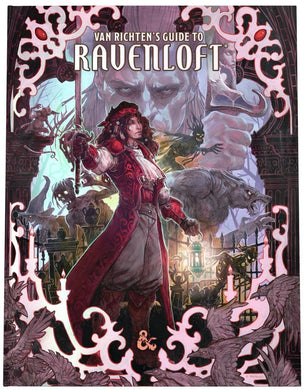 Dungeons and Dragons RPG: Van Richten`s Guide to Ravenloft Hard Cover - Alternate Cover - Linebreakers