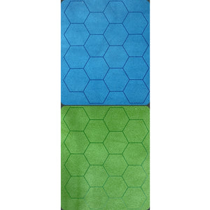 Chessex Reversible Megamat: 1" Blue/Green Hex (34.5" x 48")