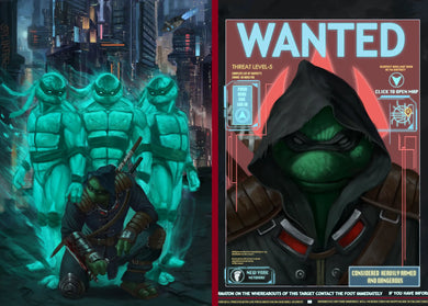 TMNT THE LAST RONIN #1 & 2 LINEBREAKERS BARTLING EXCLUSIVE SET VF/NM