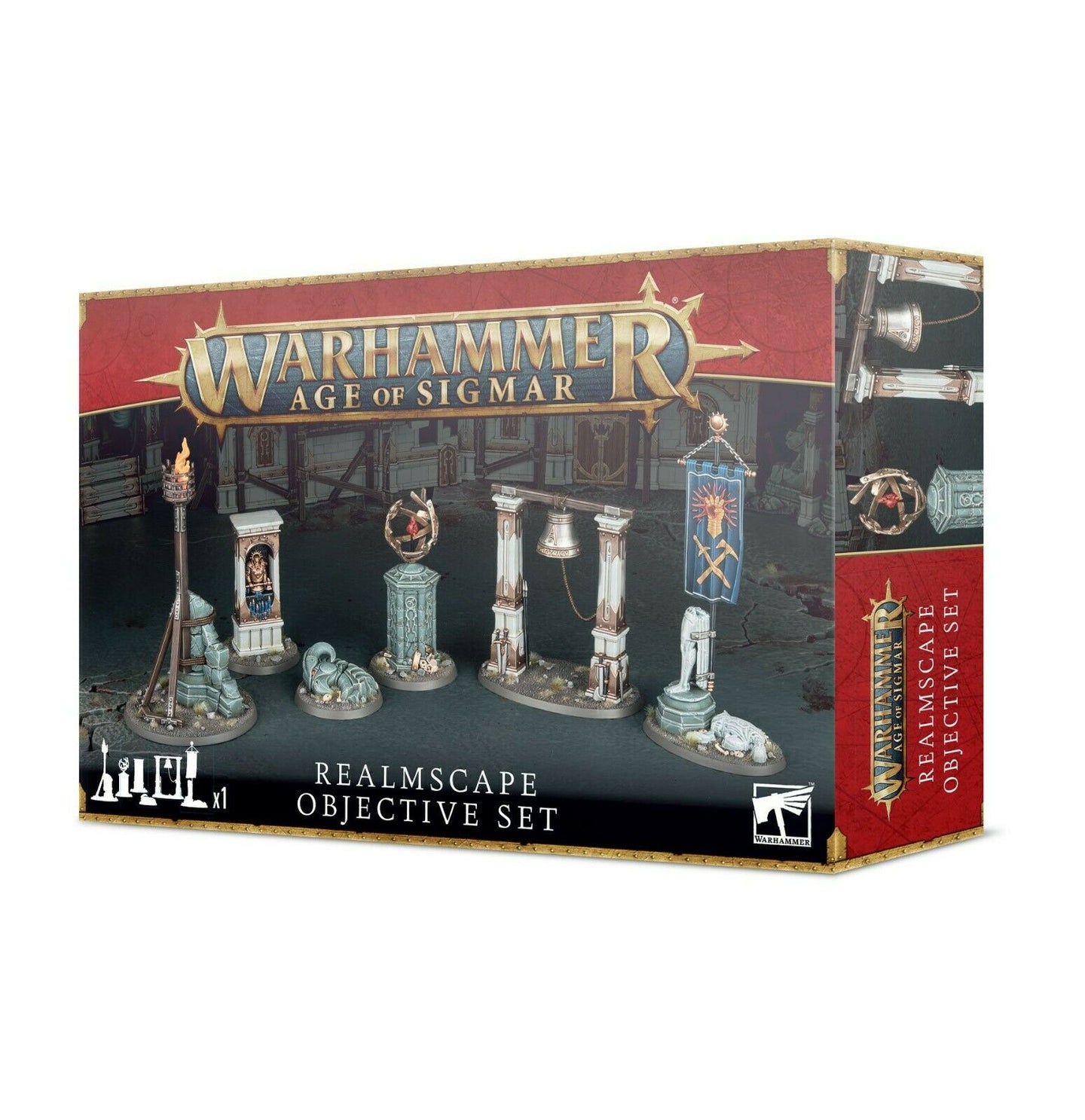 AGE OF SIGMAR: REALMSCAPE OBJECTIVE SET - Linebreakers