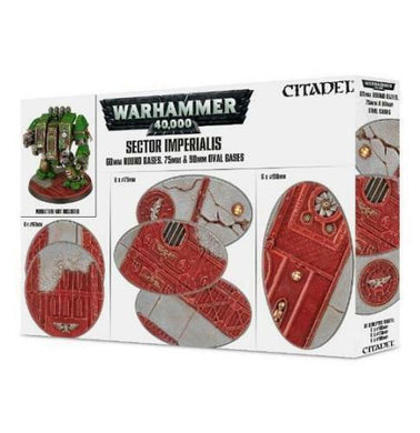 S/IMPERIALIS: 60MM RD+75/90MM OVAL BASES - Linebreakers