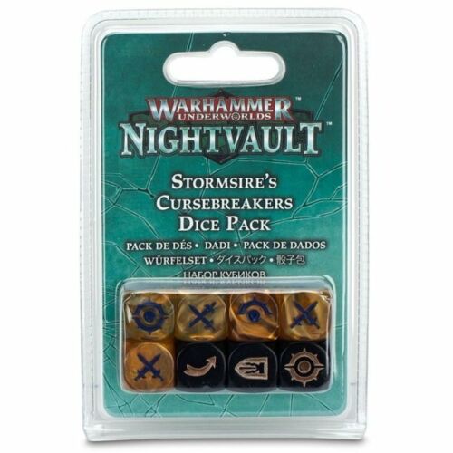WH UNDERWORLDS: Dice Nightvault Stormsire's Cursebreakers Dice Pack