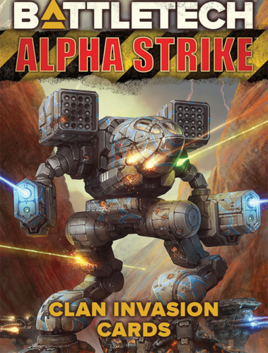 Alpha Strike Game Aids - Clan Invasion Cards Battletech