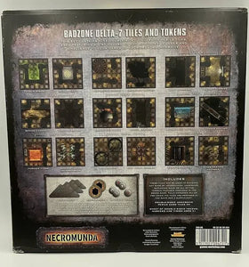Necromunda Terrain Badzone Delta-7 Tiles And Tokens Set
