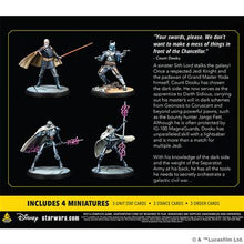 Load image into Gallery viewer, STAR WARS: SHATTERPOINT - TWICE THE PRIDE: COUNT DOOKU SQUAD PACK