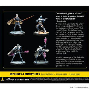 STAR WARS: SHATTERPOINT - TWICE THE PRIDE: COUNT DOOKU SQUAD PACK