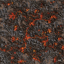Load image into Gallery viewer, Star Wars Legion: Sullust Gamemat