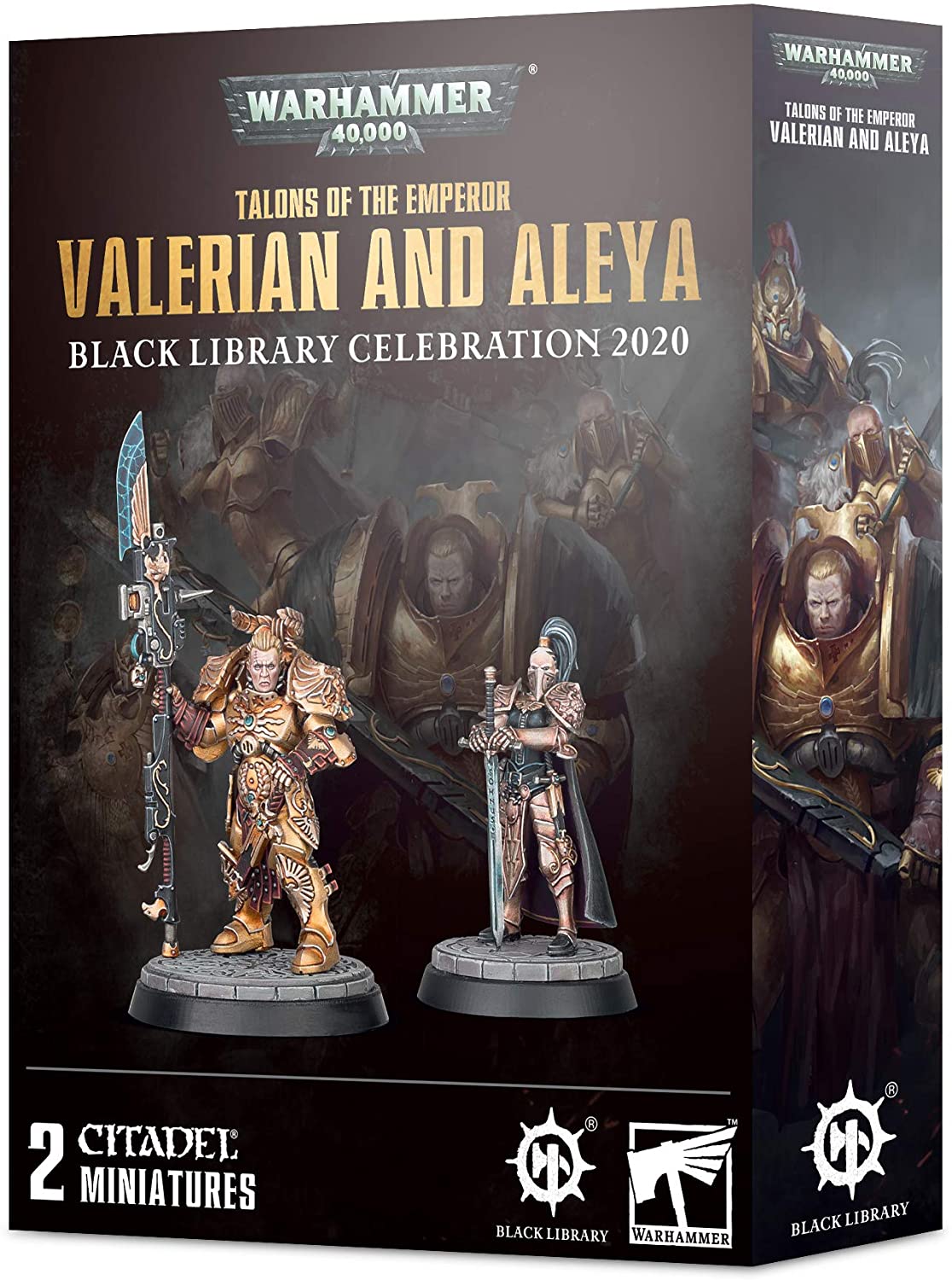 ADEPTUS CUSTODES VALERIAN and ALEYA - Linebreakers