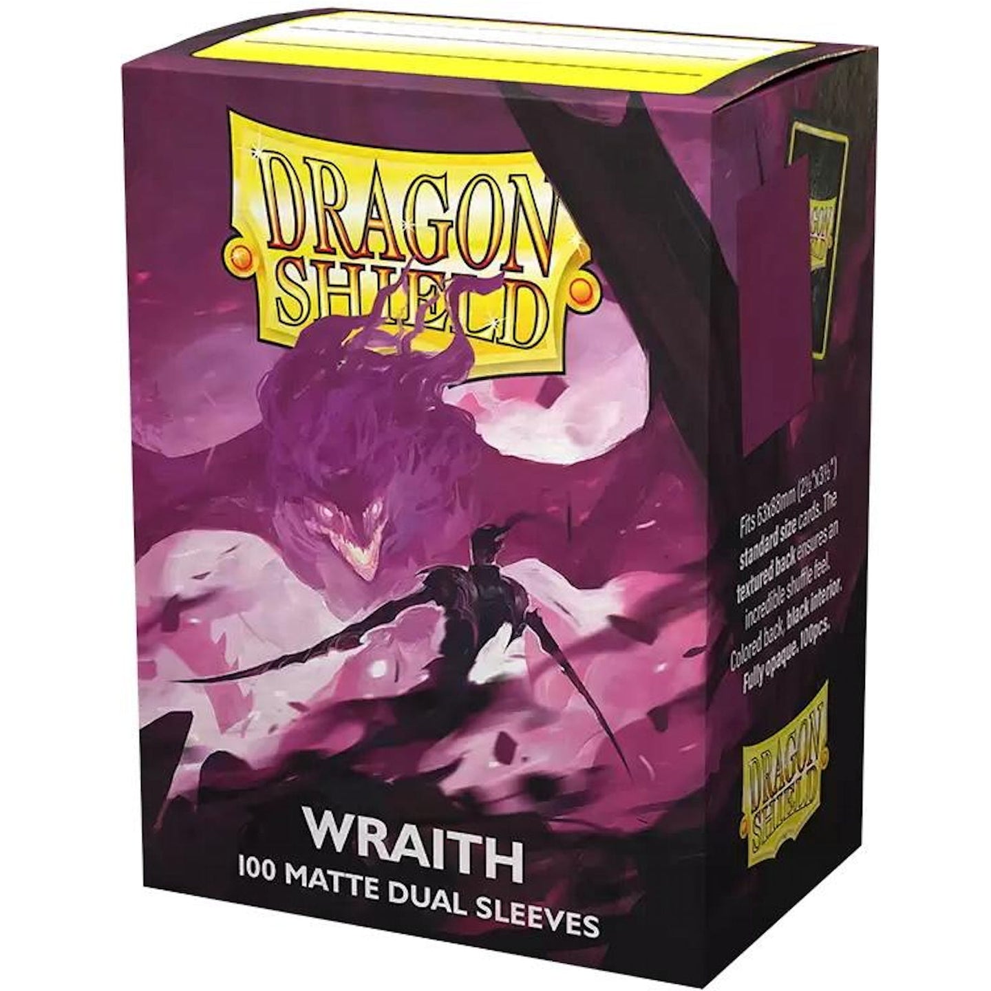 Dragon Shield: (100) Matte Dual - Wraith